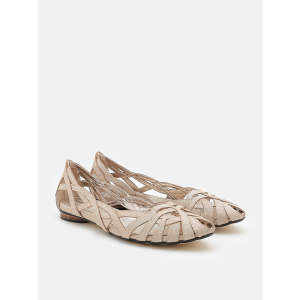PAZZION JS51-1F Celina Weaved Flats