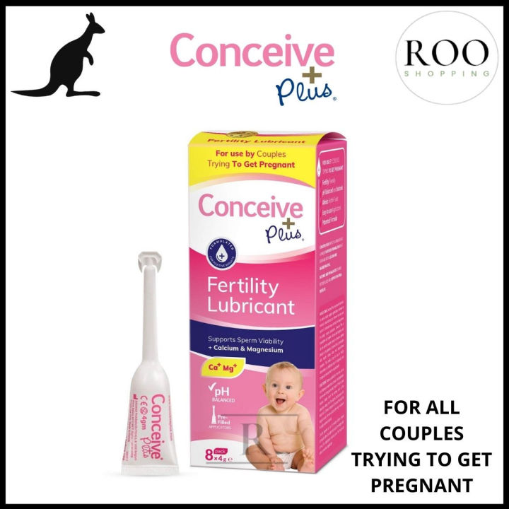 Conceive Plus Fertility Lubricant Applicators 8 x 4g