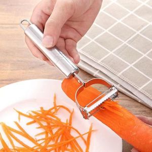 3Pcs/Set Stainless Steel Potato Cucumber Julienne Peeler Carrot Grater Fruit Peeler Slicer Tweezer Kitchen Tools