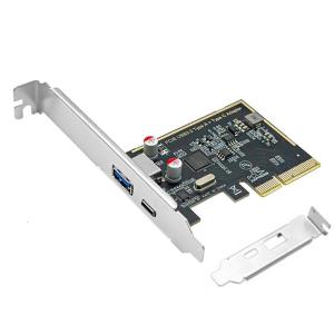 PCIe to USB3.0 TypeC 3.1 ASM1142 Chip Powering for Fast Data Transfer and Increased USB Port