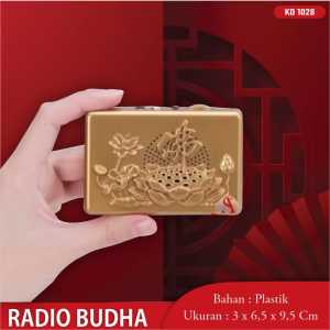 Radio Budha Mini Emas Radio Lagu Musik Buhda Treal Radio Budha Da Bei Zhou Radio Tape Sembahyang