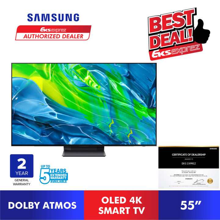 Samsung S95B OLED 4K Smart TV (55") QA55S95BAKXXM With Dolby Atmos And ...