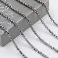 Kalung Titanium Pria Wanita Bahan Anti Karat Seumur Hidup. 