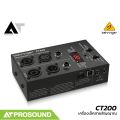 Behringer CT200 เครื่องเช็คสายสัญญาณในระบบเสียงอเนกประสงค์ มีจอแสดงผล LED ที่ใช้งานง่าย AT Prosound. 