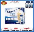 [Combo 6 chai] Sữa Ensure Original Nước 237ml của Mỹ - Tăng cường sức khỏe cho người lớn tuổi. 