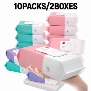 【JJ HOME】 Botare Baby Hand and Face Wipes | Choose Your Pack Size
