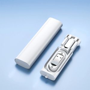 5ใน1กล่องที่เก็บดิจิตอลอเนกประสงค์แบบพกพา60วัตต์ชาร์จเร็วหัวแปลงสายข้อมูลเคสเก็บการ์ดซิมการ์ดยูเอสบี