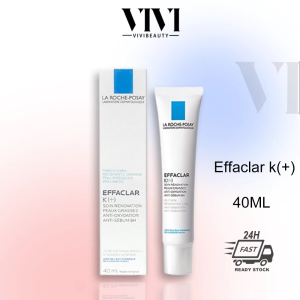 Original La Roche Posay Effaclar K (+) Moisturizer 40MLAnti-Oxidation Anti-Sebum 8HR Daily Moisturiser 40ml