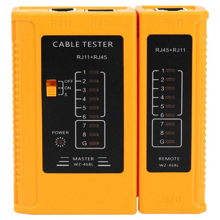 (IJXO) Network Cable Tester Test Tool RJ45 RJ11 RJ12 CAT5 CAT6 UTP USB ...