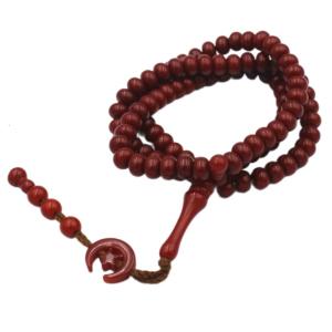 8mm 99 Rosary Beads Tasbih Prayer Beads Wrap Bracelets Necklace Eid Prayer Beads for Men Women Eid Accessories