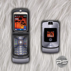 HP Motorola Razr V3i - HP Lipat Motorola - Bisa dipasang SD Card - HP Mewah