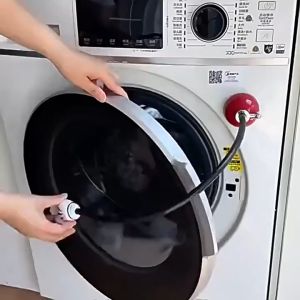 Washer Door Prop Washing Machine Door Stopper Cute Design Anti Mold Ventilation Safe For Home Use