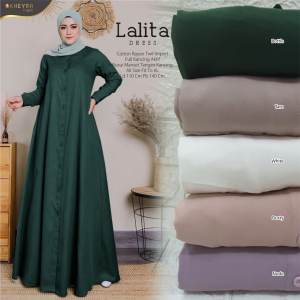 PROMO COD Dress Cotton Rayon Twill Import Perempuan Dewasa Lalita Set Ti Amo Fashion Store
