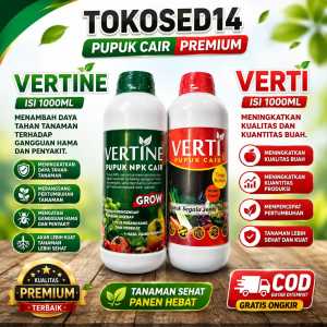 VERTI PUPUK CAIR 1000 ML NPK CAIR VERTI PPC PUPUK SEMPROT DAUN BUAH Verti 1000 ml liquid fertilizer NPK liquid Verti PPC fertilizer spray leaf fruit pupuk lengkap