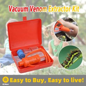 【Fast Shipping】 New Outdoor Survival Tools Venom Extractor Pump Vacuum Aspirator First Aid Kits For Camping Hiking Climbing Backpacking Supplies Venom-Extractor-Kit