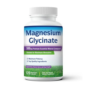 In-stock Magnesium Glycinate Capsules Hot-selling Export Product Magnesium capsule Support O EM120 Granule