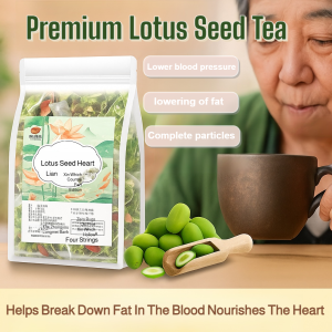 Premium Lotus Seed Tea Liver Fire Blood Vessel Cleansing Dried Lotus Tea Healthy Tea