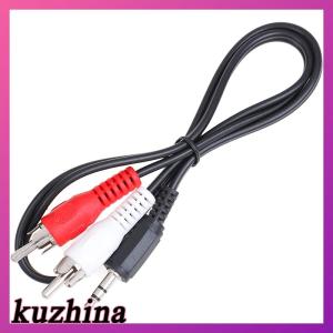 [kuzhina] 3.5mm jack mini plugto 2 RCA male stereo ohono audio speaker adapter cable