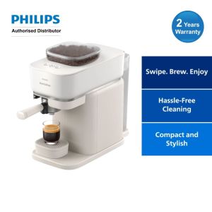 Philips Baristina Espresso Machine | Automatic Grinder & 16-Bar Coffee Maker - BAR300