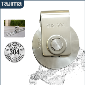 68mm Stainless 304 U-Groove Roller Sliding Gate