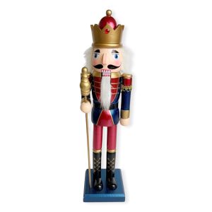 Pinky Bee Dekorasi Natal Nutcracker Metalik 38cm 67412600