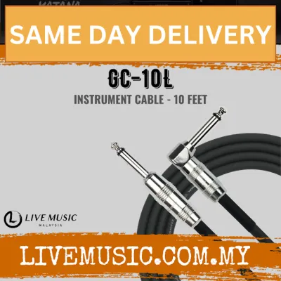 Kadenza LMC GC-10L - 10 Feet Guitar Instrument Cable (GC10L)