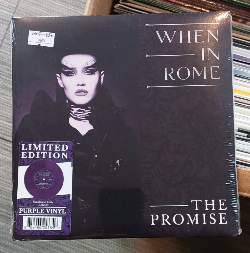 When In Rome – The Promise‎ ( Limited Edition Purple Vinyl) 7