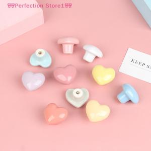 🎀Perfection Store1🎀 Cartoon Color Hand-in-hand Wardrobe Door Single-hole Round Drawer Handle