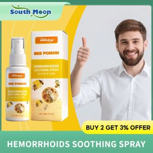 South Moon Hemorrhoid Care Spray Hemorrhoid Cream Internal Hemorrhoid Repair Spray – Relieves Perianal Swelling and Pain