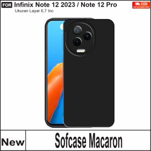 Case Infinix Note 12 (2023)/Note 12 Pro Softcase Macaron Warna Camera Protect