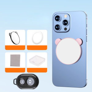 Magnetic Selfie Mirror Rear Camera Video Selfie Mirror For Vlog Streaming Selfie Strong Magnetic Adsorption Universal For All Phones