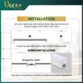【Super Saver】PREMIUM LED T5 Tube Drop Curve Ceiling Light T5 Light Lampu Plaster Siling Mentol c/w FullSet Conector. 