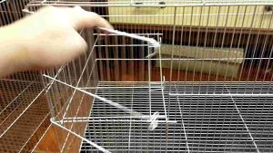 NESTBOX STAND 2PCS FOR AC TYPE SINGLE OR DUAL BIRD CAGE(LOWEST PRICE)!!