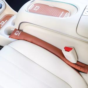 GWM Ora Good Cat Seat Gap plug Strip leak-proof Anti-DROP หนังสีน้ำตาลให้อภัยแถบเติมที่นั่งสีเขียว