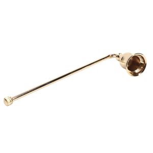 ERMENLED Bell Shaped Candle Wick Trimmer Long Handle Turn Off Extinguisher Flame Snuffer Vintage Fire Extinguisher Home