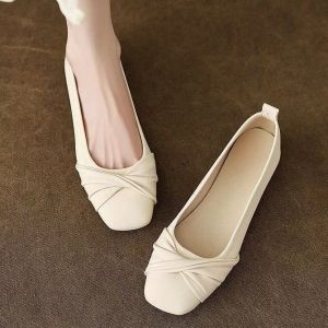 Free Shipping WomenS Single Shoes 2026 Autumn New Collection Grandma-Style Shoes Shallow Toe Slip-On Design Sweet And Stylish Perfect With Dresses Chunky Heel Loafer Style