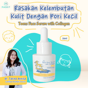 Teens Face Serum with Collagen - Serum Wajah Remaja dengan Kolagen 20ml Maskit