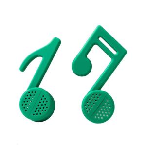 Silicone Teas Infuser Music Note Shape Teas Ball Strainer For Herbal Loose Leaf Dishwasher Safe Kitchen Gadget