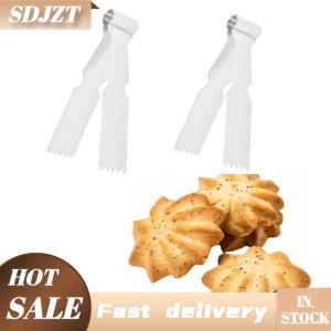 SDJZT Thép không gỉ Pastry kẹp-đa năng óc chó sắc nét clip đậu phộng sắc nét & Bun khuôn thực phẩm an toàn nhà bếp kẹp cho các công cụ nướng