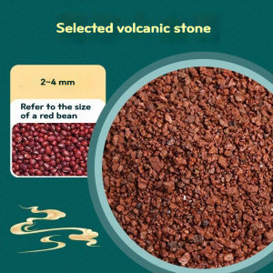2.5KG Natural Lava Rocks Granules Red Volcanic Rock For Aquarium Fish Tank Decor/Landscaping Plant