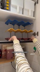 Wavy Multi-layer Finishing Rack Tumbler Organizer Rack Thermos Cup Bottle Holder Wine Water Cup Storage Organizer 水杯架