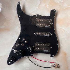Left-handed Prewired Loaded Guitar Stratocaster Pickguard HSH Pick Guard Kill Swith Silent Switch Wilkinson Pickups for Fender Electric Guitar Part Replacement