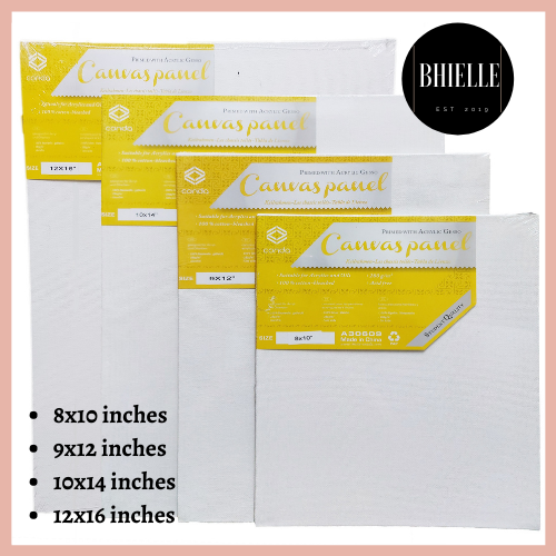 CONDA/DIAMANT Canvas Panel Primed for Painting Canvas Board | Lazada PH