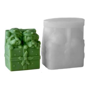 Christmas Gift Box Molds Casting Molds Epoxy Resin Molds Ornament Molds Plasters Molds Silicone Mould