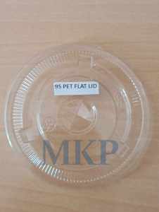 【100pcs】PET (95mm) FLAT/DOME/STRAWLESS/TALL FLAT Lid