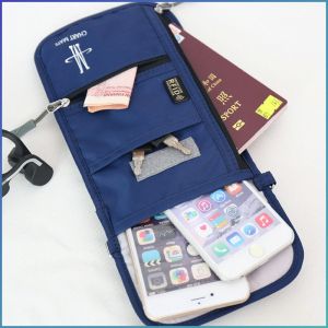 Túi đựng Giấy Tờ Tùy Thân túi treo dây treo ẩn cầm tay thời trang bền bỉ chống gian lận du lịch lưu trữ nhiều ngăn