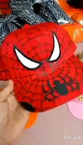 TOPI ANAK SPIDERMAN USIA 2-9 TAHUN