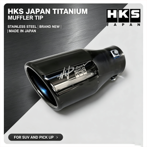 HKS JAPAN ORIGINAL BURN TIP FOR SUV AND PICK UP MUFFLER STAINLESS
