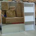 Tủ gương phòng tắm treo tường đa năng - Tủ gương Lavabo BM099 bằng nhôm treo tường nhà vệ sinh chống nước cao cấp. 