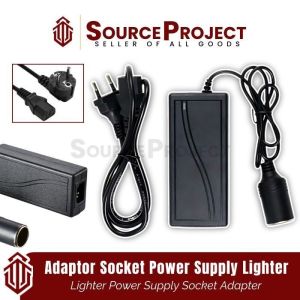 Adaptor Adapter Socket Power Supply Lighter Converter Konverter 240V AC ke 12V DC 5A 60W | Source Project